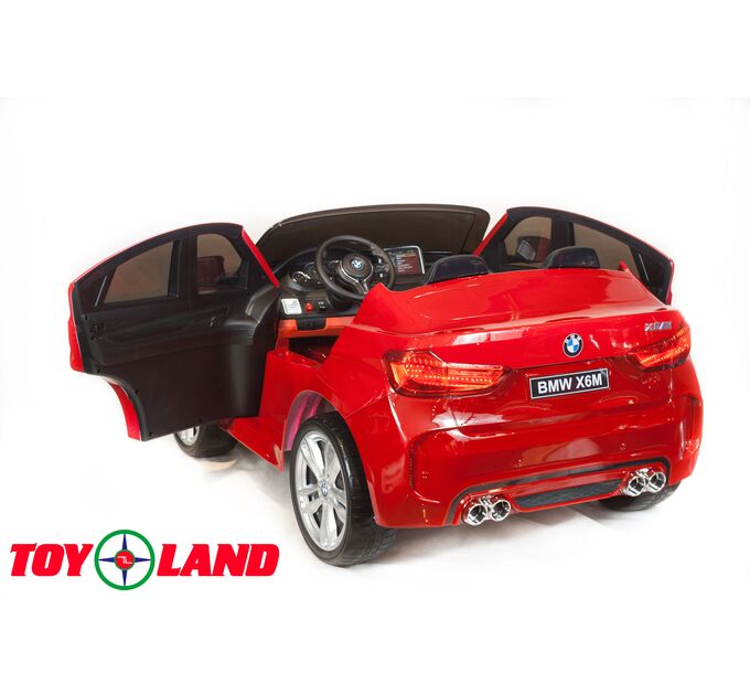 Джип BMW X6M Красный краска