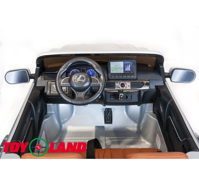 Джип Lexus LX 570 Серебряный краска