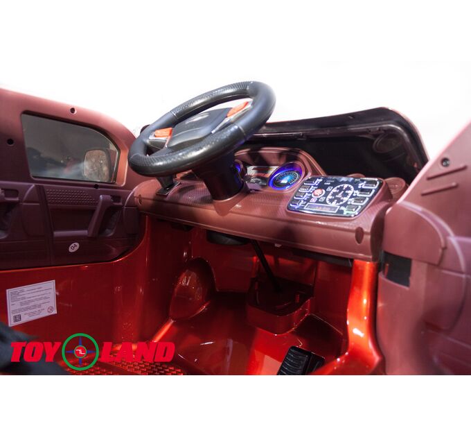 Джип Toyota Prado 5637 Красный краска