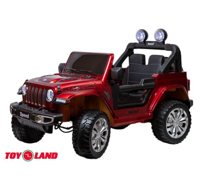 Джип Jeep Rubicon 5016 Красный краска