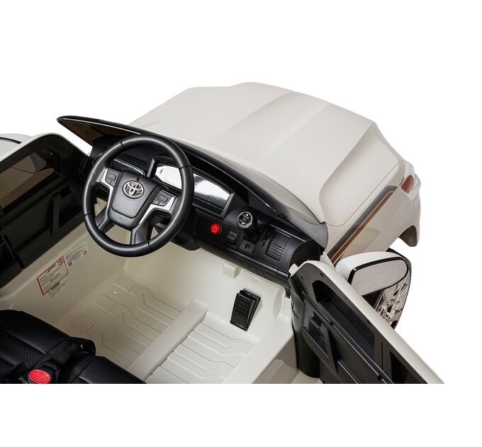 Джип Toyota LC 12V Белый